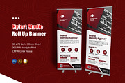 Hyfort Studio - Roll Up Banner, a Print Template by Esensifiksi.studio (Thumbnail 2 of 2)