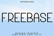 Freebase, a Sans Serif Font by InermediaSTUDIO (Thumbnail 1 of 8)