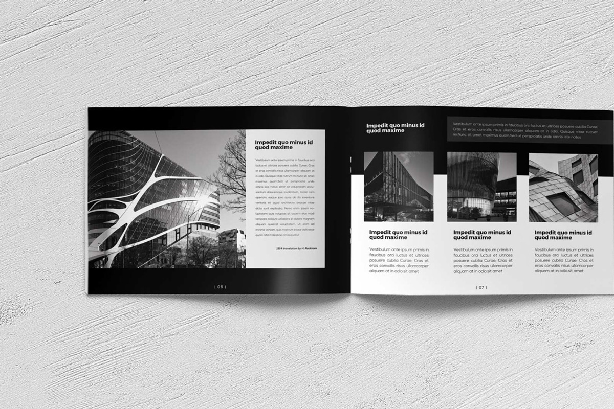 Architecture Brochure, a Brochure Template by New Lines (Photo 11 of 12)