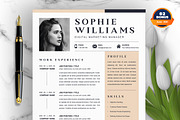 Resume/CV Bundle | 200+ for $29, a Resume Template by ResumeInventor (Thumbnail 178 of 207)
