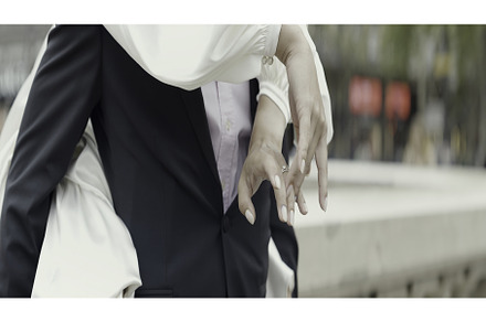 Dancing joyful couple. Action. A, a Person Photo by Media Whale Stock