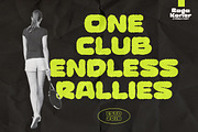 Raga Koner - Display Sport Font, a Handwritten Font by trabaskriya (Thumbnail 2 of 9)