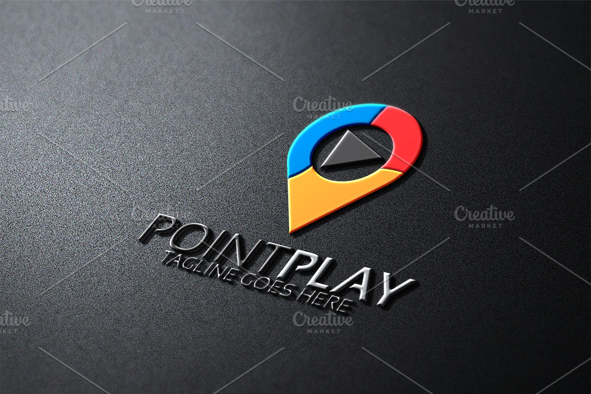 Point Play Logo, a Branding & Logo Template by Josuf Media