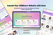 Kidra | Childcare Website Template, a Wix Template by Collette Collabs (Thumbnail 2 of 3)
