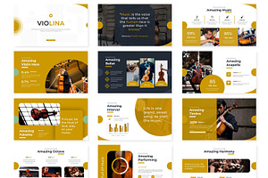 Violina - Google Slides Template