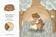 True Artist. Procreate Brushes, a Brush Add-On by polikarpovaart (Thumbnail 3 of 12)