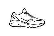 Sneaker Silhouette Vector Bundle, an Illustration by Designs_River (Thumbnail 6 of 48)