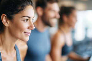Focused people exercising at the gym, a Sports & Recreation Photo by MistyDay