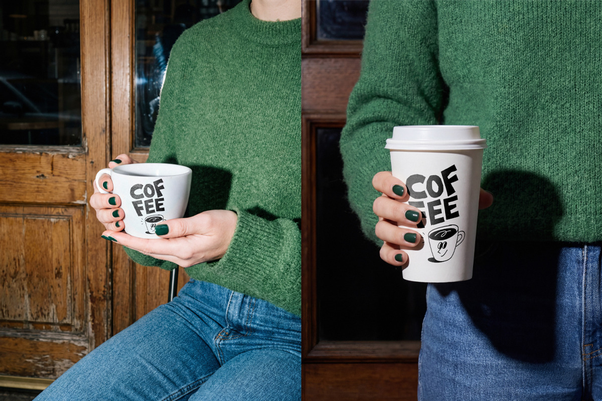 Cafe Branding Packaging Mockup, a Packaging Mockup by ABC Studio (Photo 2 of 5)