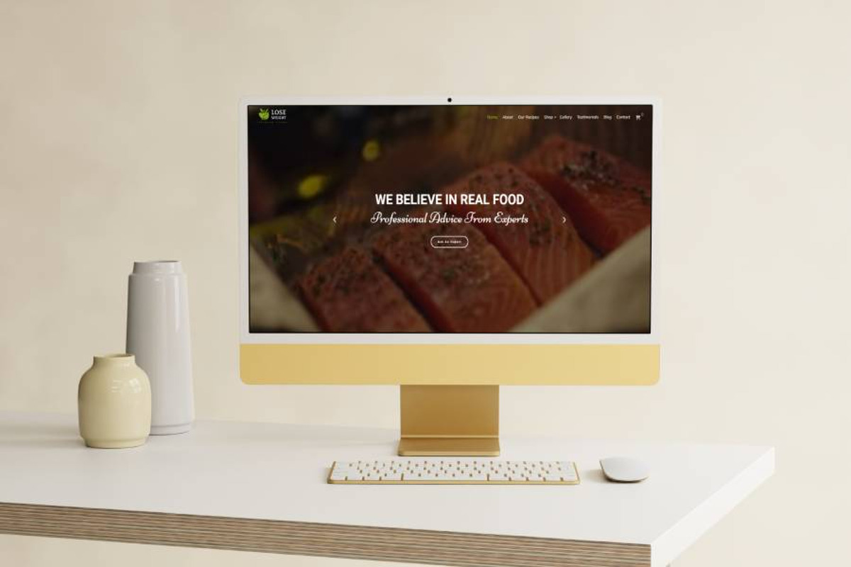 Lose Weight: Fitness Nutrition WordPress Theme preview 5