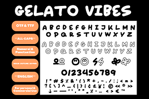 Gelato Vibes Handwritten Street Font