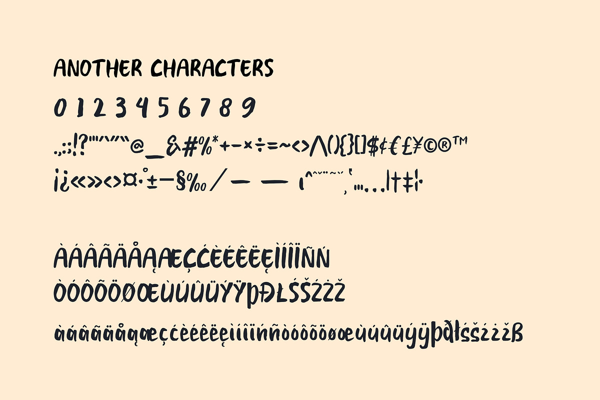 Humbela Notes, a Handwritten Font by Astageni (Photo 5 of 8)