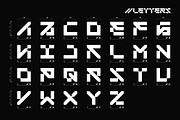ANERO - FUTURISTIC DISPLAY FONT, a Symbol Font by Font For Zula™ (Thumbnail 2 of 14)