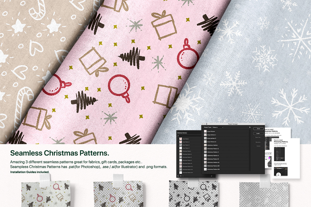 Merry Christmas Pack! with Surprises, a Decorative Illustration by Yasir Ekinci (Photo 4 of 12)