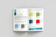 Brand Guideline Template, a Brochure Template by retrographix (Thumbnail 6 of 9)