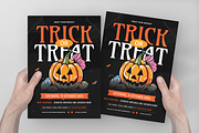 Trick Or Treat Halloween Flyer, a Flyer Template by Annora Studio (Thumbnail 4 of 5)