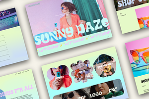 Sunny Daze Squarespace Template