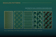 Art Deco Graphics Collection Vol 2, a Decorative Illustration by Wingsart Studio (Thumbnail 8 of 11)