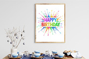 Happy Birthday Png, an Illustration by Design Market (Thumbnail 5 of 8)