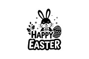 Easter Bunny Vector Bundle, an Illustration by Designs_River (Thumbnail 12 of 51)