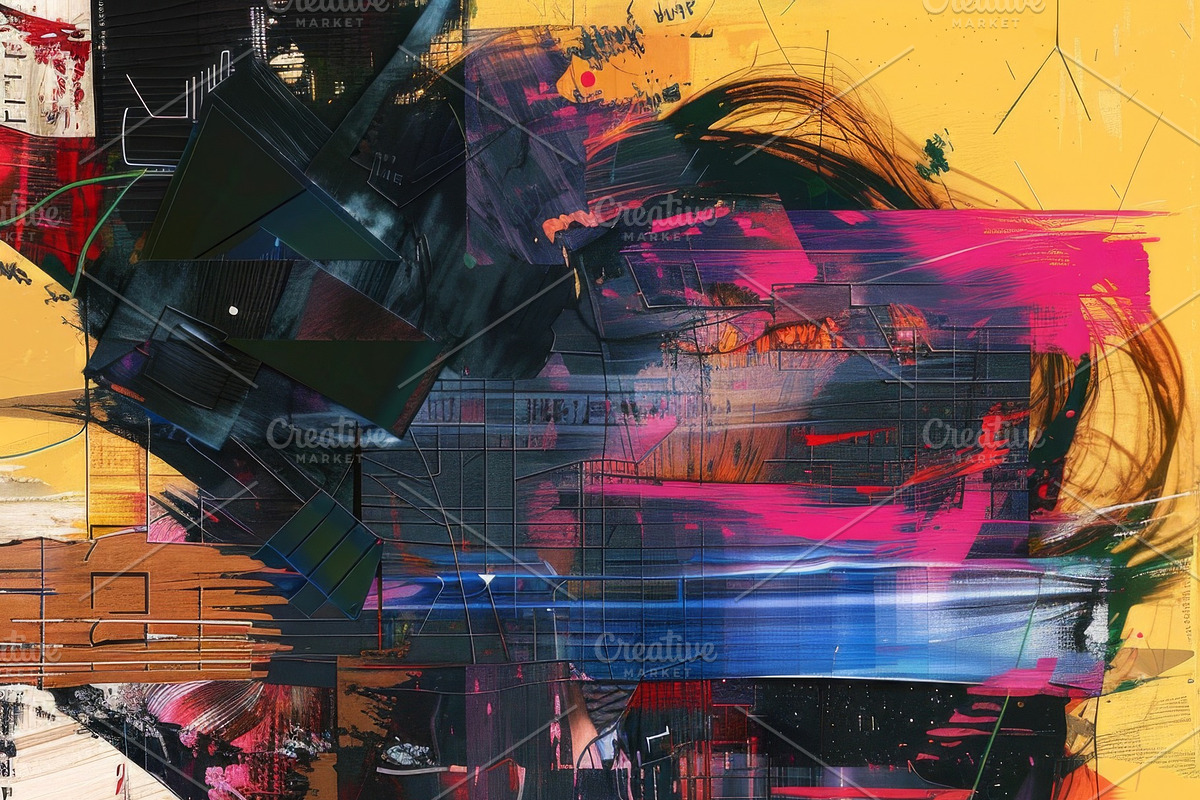 90 Glitch faces, a Person Illustration by Handmadefont (Photo 69 of 94)