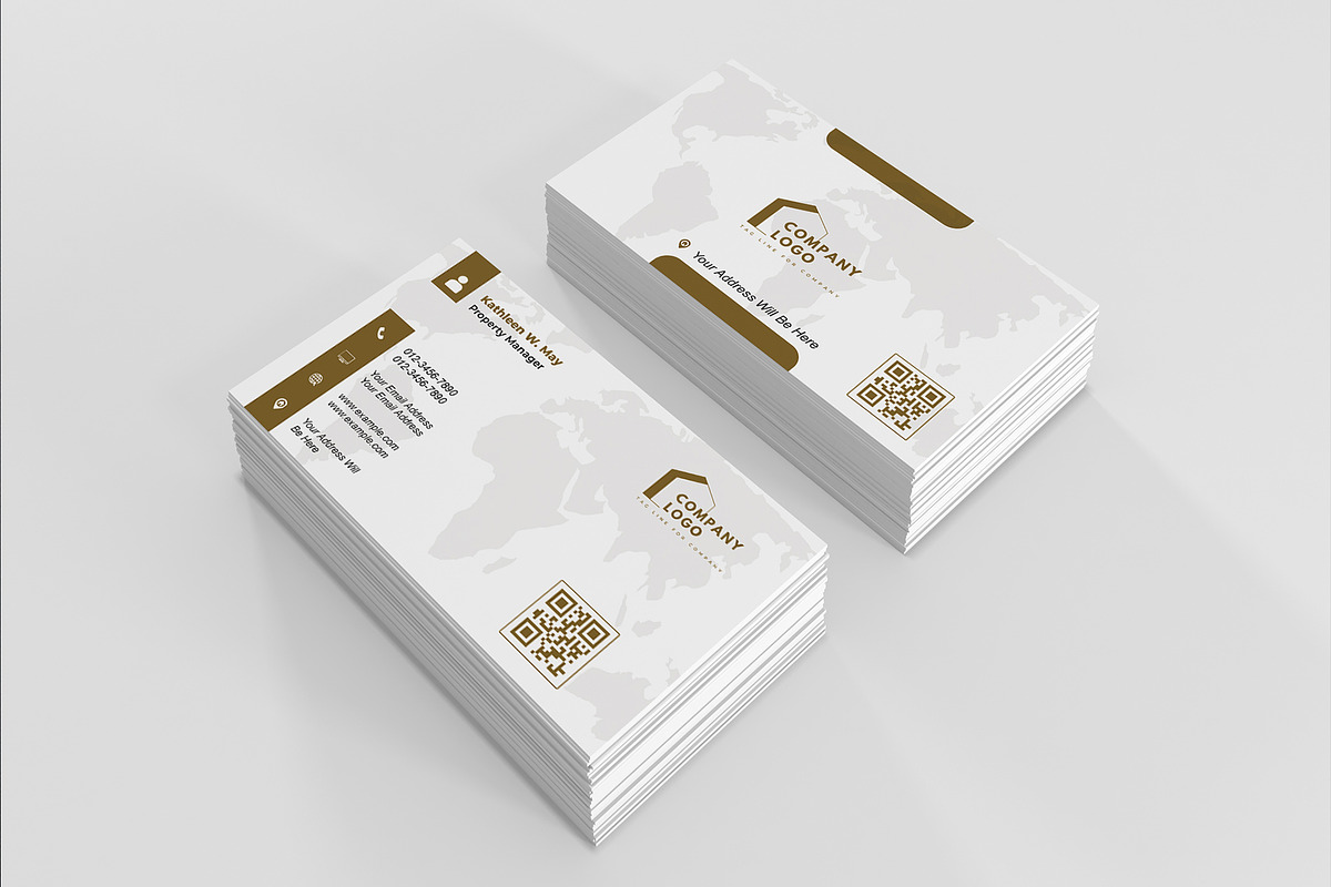 Vanta Modern Business Card PSD preview 4