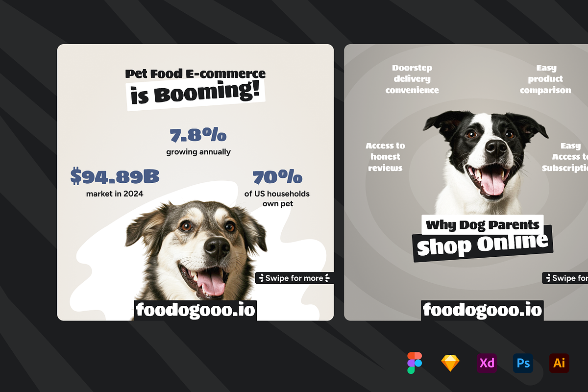 Animal Business - Instagram Carousel, a Social Media Template by Petr Bilek (Photo 2 of 4)