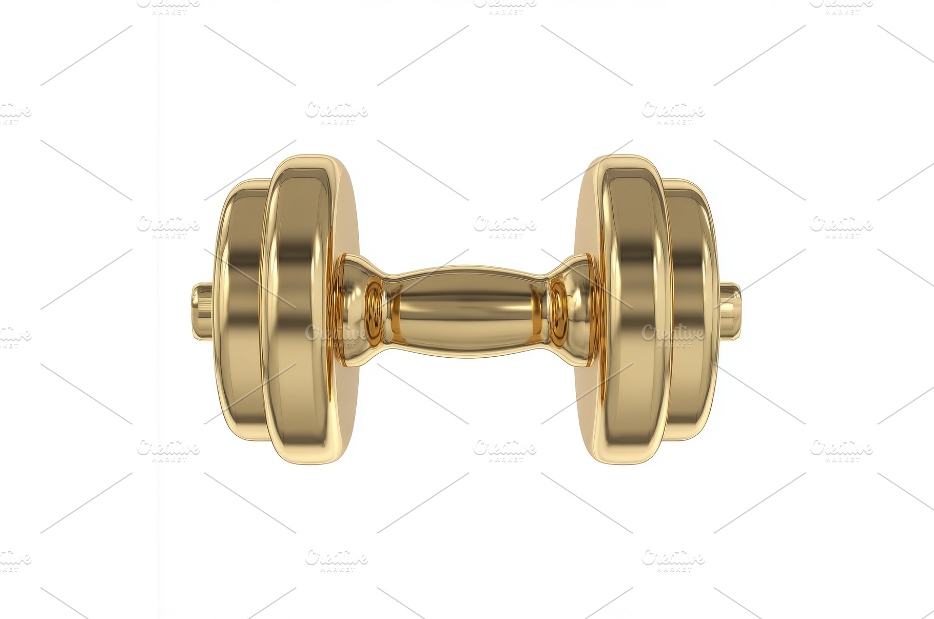 Weightlifting with gold dumbbells is, a Sports & Recreation Photo by ZinetroN