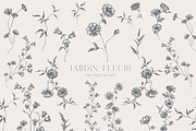 Line Art Flowers vector collection, a Decorative Illustration by Sensual Art (Thumbnail 1 of 10)
