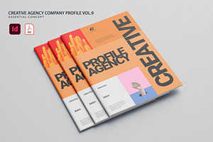 Creative Agency Profile Vol.9, a Brochure Template by Bewalrus Studio