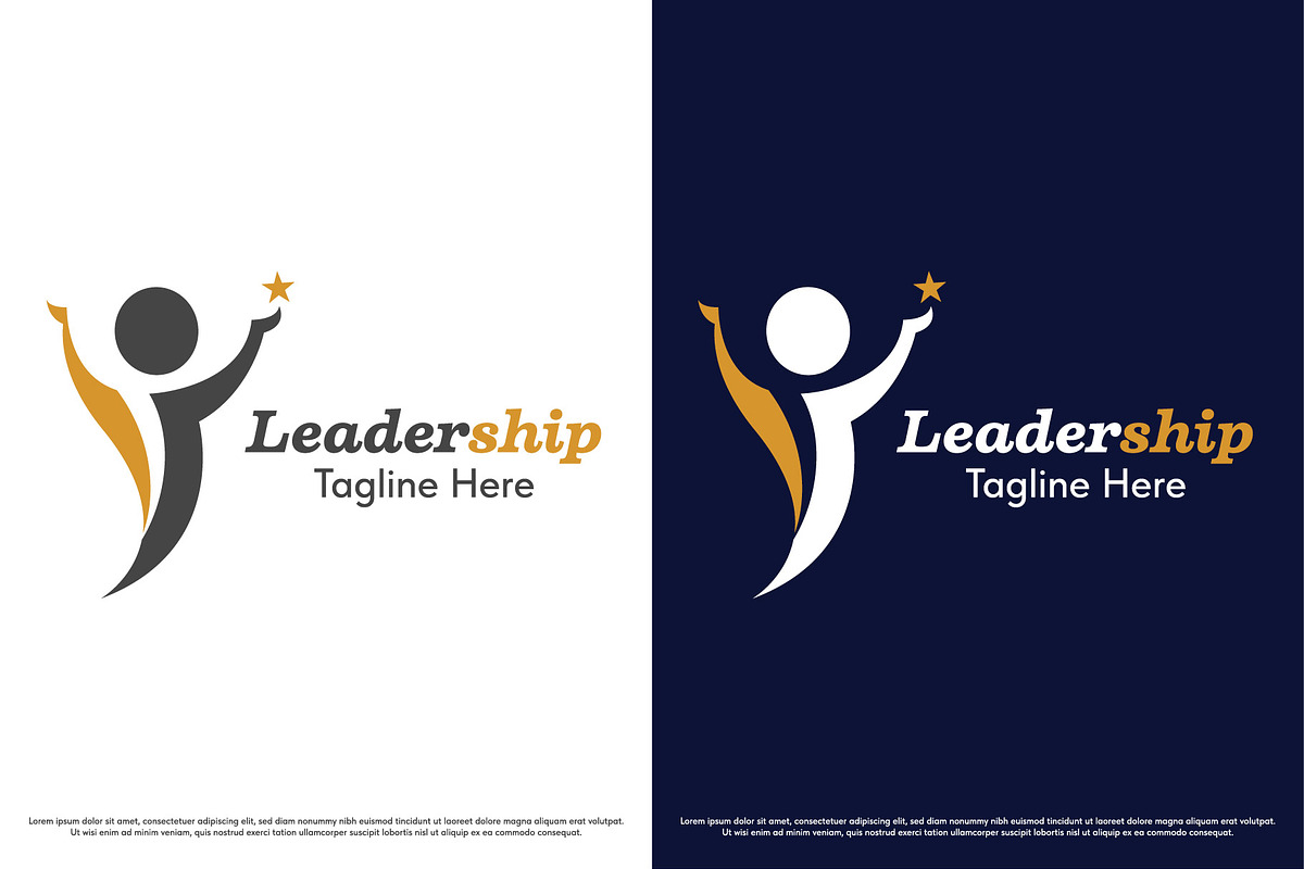 Leadership success logo template, a Branding & Logo Template by Morvana Crew (Photo 2 of 2)