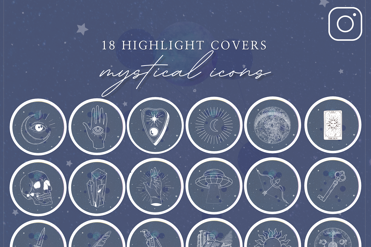 Astrology Instagram Highlight Covers, an Icon by Story Native (Photo 3 of 5)