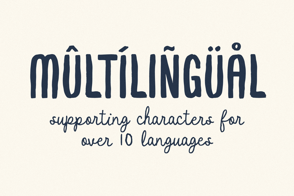 Wild Blue, a Script Font by Bruised Goods (Photo 12 of 12)
