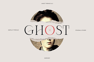 Ghost Display Typeface