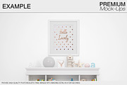 Nursery Wallpaper & Frames Mockups, a Product Mockup by mock-ups (Thumbnail 8 of 23)
