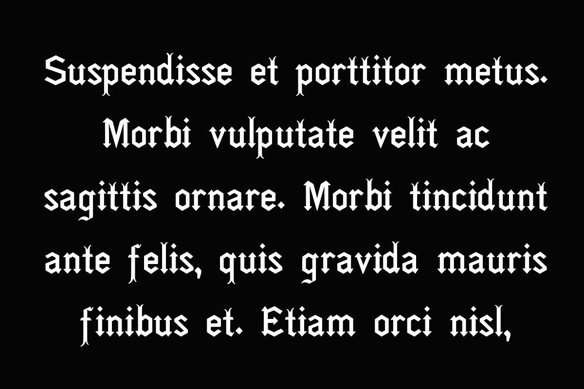 Gotica Moderna, a Blackletter Font by Intellecta Design (Photo 4 of 5)