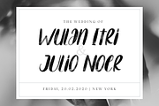 Klythera - Watercolor Inked Display, a Script Font by Indotype Foundry (Thumbnail 3 of 10)