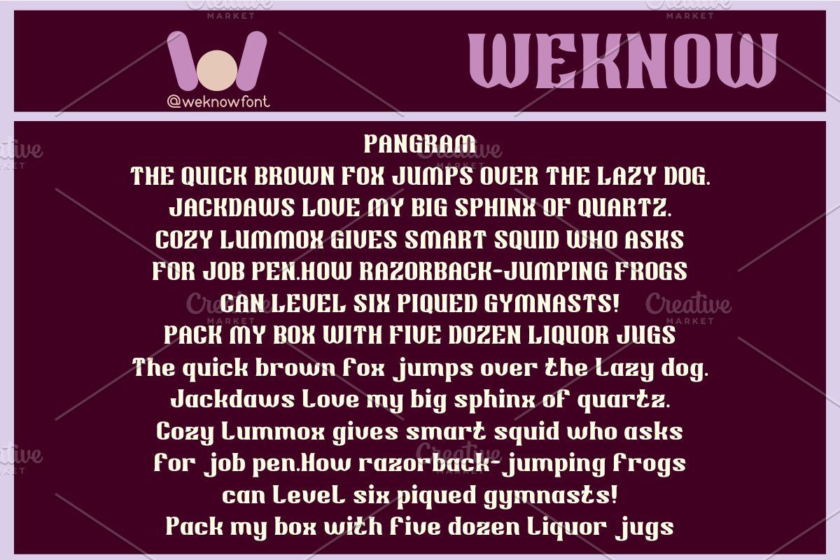Highest Power font, a Serif Font by weknow (Photo 6 of 8)