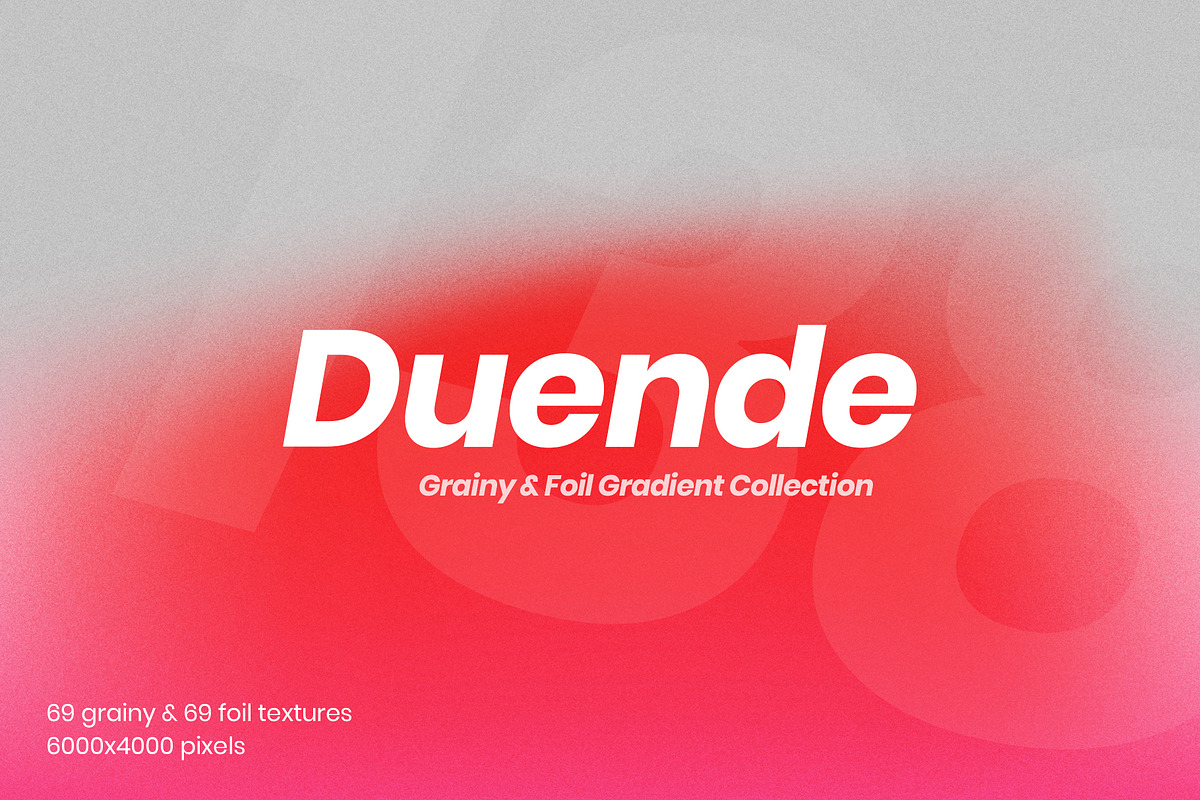 DUENDE: Grainy & Foil Gradients, a Texture Graphic by VitalexStudio (Photo 1 of 9)