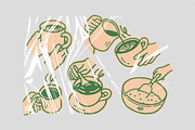 Handmade Coffee Hand Drawn, an Object Illustration by Jump Studio (Thumbnail 3 of 5)