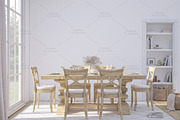 Interior Mockup, Dining Room Mockup, a Household Mockup by Designed By Gorovaya (Thumbnail 3 of 5)