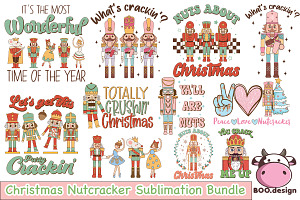 Chrsitmas Nutcracker Design Bundle