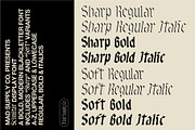 Scimitar | Blackletter Display Font, a Blackletter Font by Mad Supply (Thumbnail 4 of 9)
