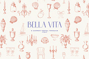 Dolce Vita Amalfi Icons & Prints, an Object Graphic by Laras Wonderland (Thumbnail 4 of 9)