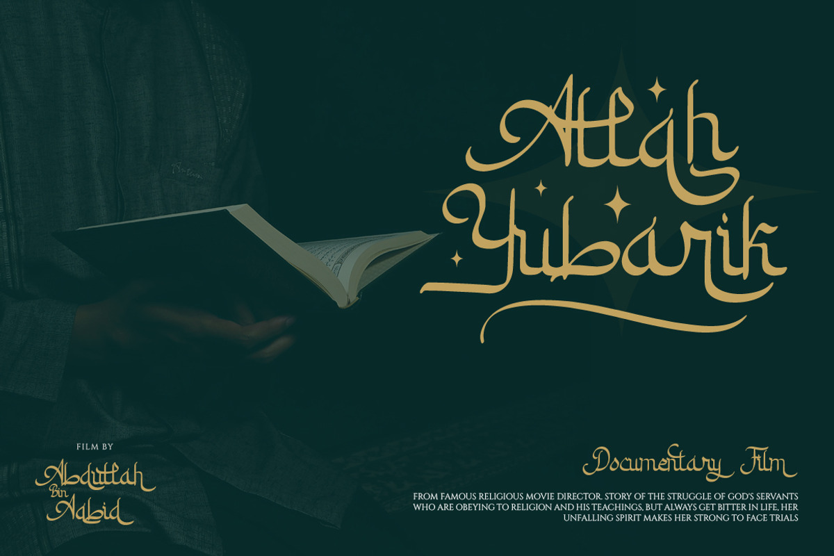 Rahma, a Script Font by kerismaker (Photo 2 of 12)