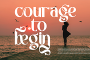 Fondness Romance Font, a Sans Serif Font by 177Studio (Thumbnail 5 of 8)