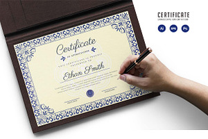 434. Modern Certificate Template