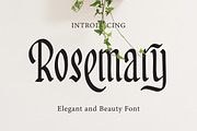 Rosemary - Elegant And Beauty Font, a Symbol Font by AQR Studio (Thumbnail 1 of 10)