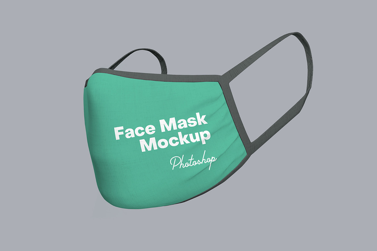 Face Mask Mockups, a Mask Mockup by artimasa (Photo 5 of 7)