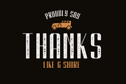 Kionsa Stamp - Vintage Display font, a Font by Graphicfresh (Thumbnail 7 of 7)